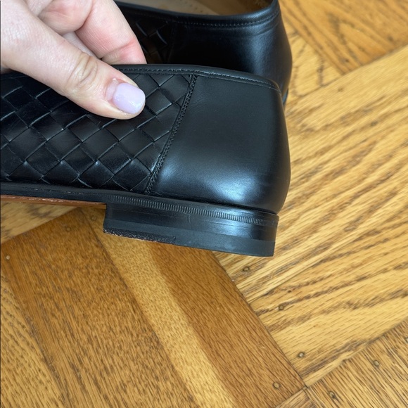 Bottega Veneta style MAUS & HOFFMAN Woven Bit Slip-On size 9.5 leather - Picture 5 of 7